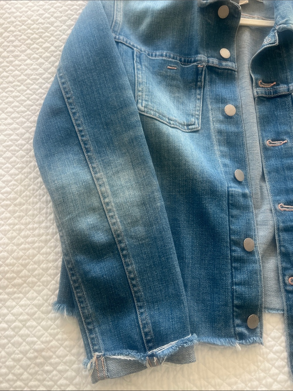 Lagence Janelle Jean jacket size L - Picture 3 of 5